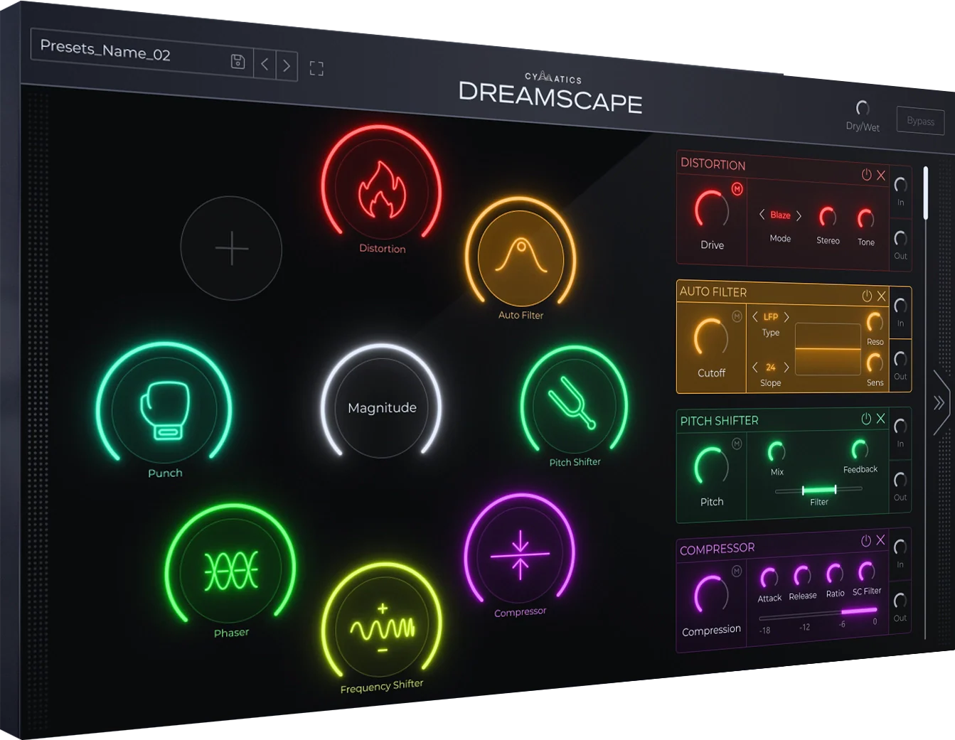 DREAMSCAPE - Modular FX Engine