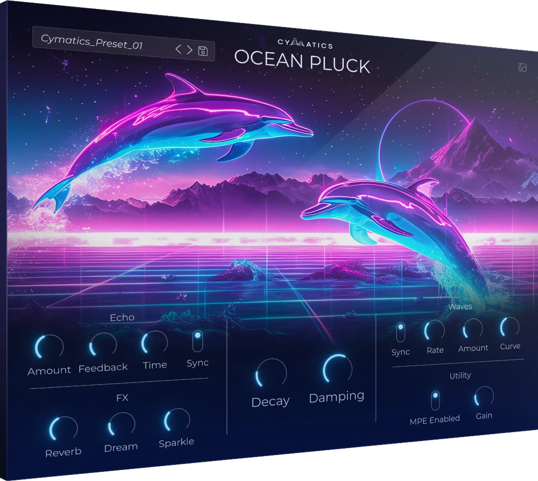 OCEAN PLUCK - Interactive Pluck Plugin